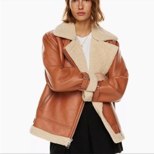 Aritzia Wilfred Free Oak Jacket